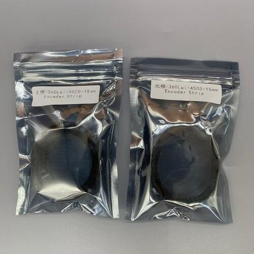 2pcs 360dpi Encoder Raster Strip 360lpi Raster Strip Film For Konica KM 512i Printhead Of H9740 Flora Witcolor Taimes Printer