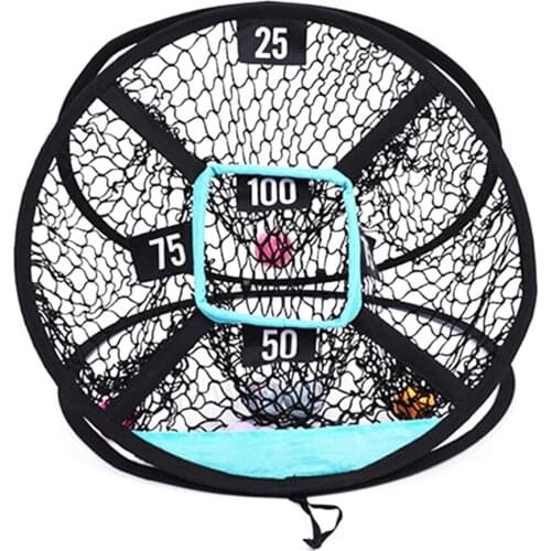 Outdoor Practice Net Golf Chipping Pop-up Pitching Training Aid Target Net Bags Golf Hitting Cage Garden Grassland Practice Net