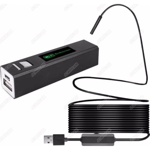 Wifi endoscope Camera Android & IOS Endoscopio 1200p 8 LED 8mm Waterproof Inspection Borescope Tube Camera 5M 10M 2M Hard Wire