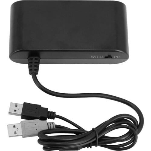 YTTL 5PC/LOT GameCube Handle Combined Converter Adapter For WIIU and PC,4 ports Game Controls Hub GC Controllers For WiiU