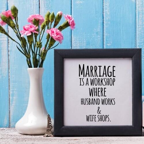Funny Marriage Canvas Painting Quote Art Prints Poster Cute Beet Kitchen / Restaurant Funny Picture Wall Decor