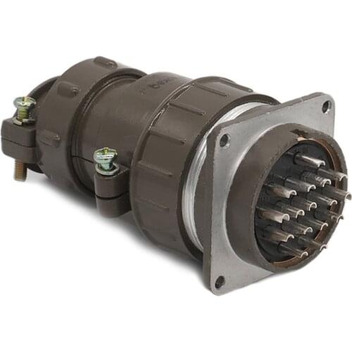 ZHQCN Industrial Panel M40 Waterproof 16 Pin Aviation Connector High Voltage AC DC Power Industrial Electrical Panel Adapter