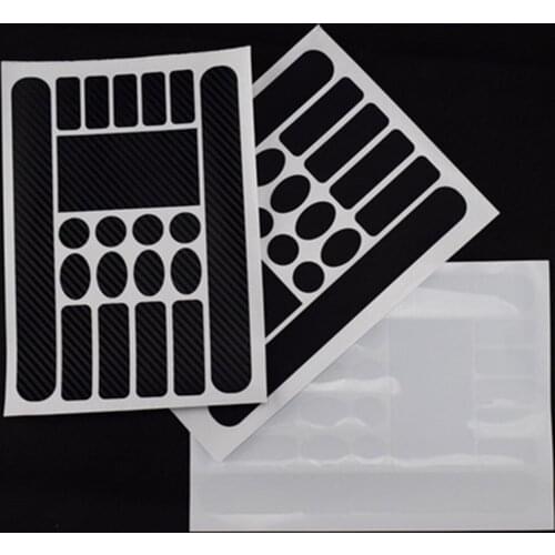 1 Set Bicycle Protective Film Bicycle Sticker Frame Protection Carbon Film Mountain Bike Chain Sticker Optional Color