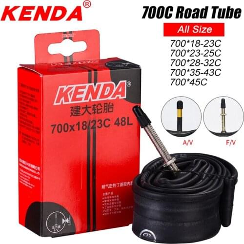1 Pair Bicycle Inner Tube 700C 23C 25C 35C 45C Schrader Presta Valve Inner Tube Roa Bike Tubes Tire