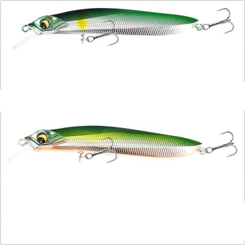 1PCS Laser Minnow Fishing Lure 10cm/8g Artificial Japan Hard Bait SwimBaits Pesca Fish Hooks Wobblers Tackle CrankBait Hard Bait