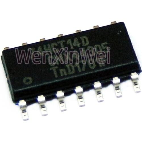 10pcs 74HCT14D SOP-14 SN74HCT14DR New and Original IC