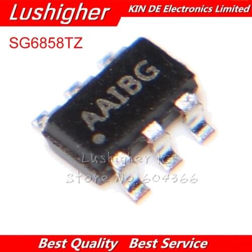 5pcs SG6858TZ SG6858 SOT23-6 PWM Controllers New Original