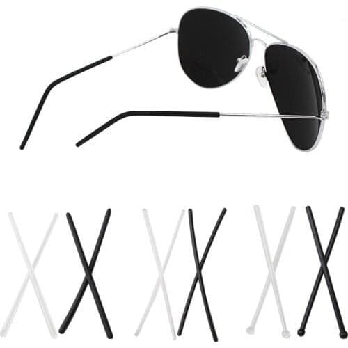 200pcs New Anti Slip Glasses Temple Tips Accessories Optical Frame Temples Eyeglasses Silicone Temple tip