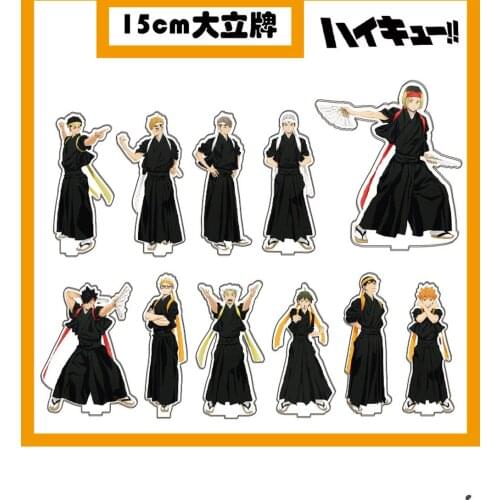 Anime Haikyuu!! Acrylic Desk Stand Figure Models Anime Activities Fans Gifts Desk Action Toys Figures Decor