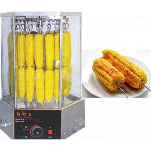 32 Bunch Best Commercial Grilled Toasted Corn Machine / Corn Roaster /Widely Used Rotary Corn Roasted Roasting Machine