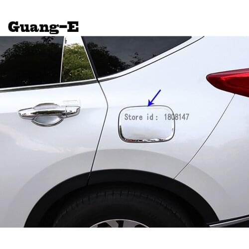 For Honda CRV CR-V 2017 2018 2019 2020 Car Sticker Body Gas/Fuel/Oil Tank Cap Lamp Frame Trim Moulding Adjustment Parts 1pcs