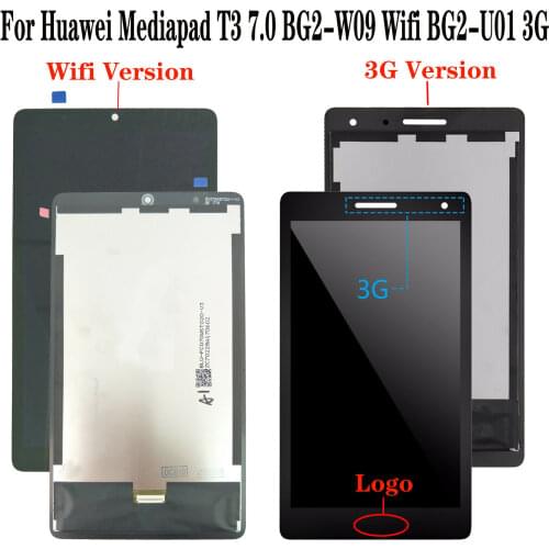 For Huawei Mediapad T3 7.0 BG2-W09 Wifi BG2-U01 U03 3G LCD Display Touch Screen