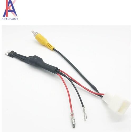 For Toyota Landcruiser Reverse Camera Retention Wiring Harness Cable Adapter 4pin Connector