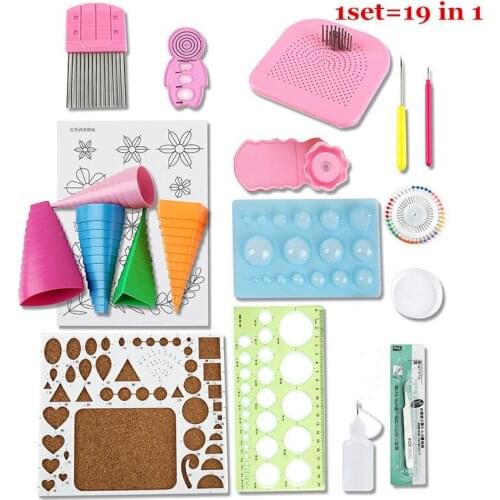 Origami DIY Quilling Tool Strip Quilling Craft Paper Quilling Scrapbook Strip Tweezer Pins Slotted Quilling Paper Craft Rolling