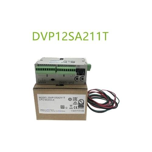 New Original Programmable Controller Module DVP12SA211T PLC 24VDC 8DI 4DO Transistor