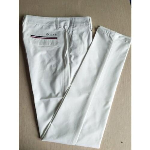 Golf Clothing Women Spring Slim Golf/Tennis Pants High Elastic Women Trouser Breathable Fit Pencil Pants Zipper Split Sweatpant