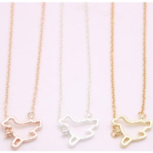 Lovely sea dog Pendant necklace Hollow out marine animal pendant necklace designed for women and