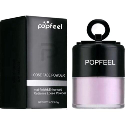 Loose Powder Smooth Face Makeup Oil control Face Powder Concealer Foundation Powder Transparent