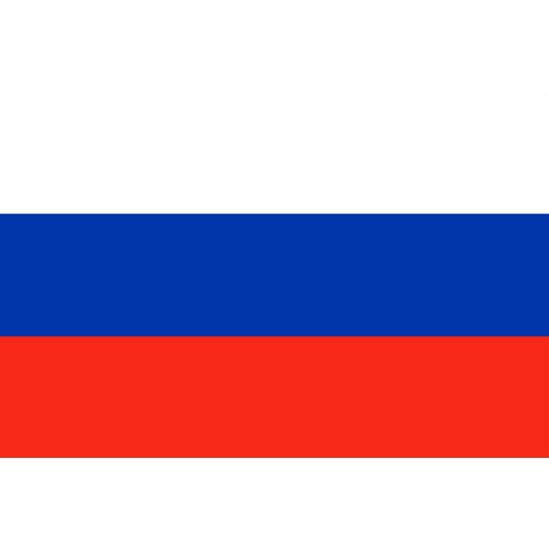 BANDERA CALIDAD NACIONAL DE Rusia 150x90cm - Tela De Alta calidad Envió Gratis