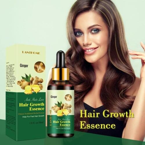 Growth Serum Ginger Essential Oil Repairs Hair Follicles for and Women Care Hair Loss Serum for Growth Fast Hair Growth Serum