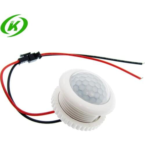 Y24) 5pcs 220V 50HZ PIR IR Infrared Human Body Induction Switch Light Control Ceiling Lamp Motion Sensor Detector On Off