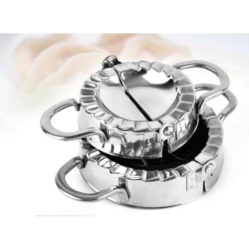 1PC Stainless Steel Dumpling Maker Pastry Tools Wraper Dough Cutter Pie Ravioli Dumpling Mould