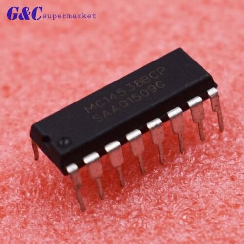 5/10PCS MC14538BCP 14538BCP 16-Pin DIP HIGH QUALITY IC diy electronics