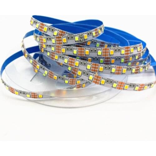 5V 2835 Two Color Temperature Not-waterproof Soft LED Flexible Tape Strip Light for Luminous Cosmetic Mirror