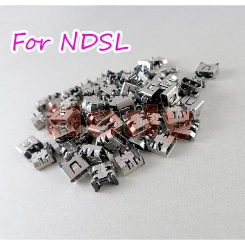 50PCS For NDSL Charging Socket Port Replacement For Nintendo DS Lite Charger Charging Port Connector Repair part