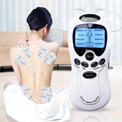 8 Models TENS Unit Machine Muscle Stimulator EMS Electronic Pulse Massager Electric herald Tens Machine Acupuncture Body Massage
