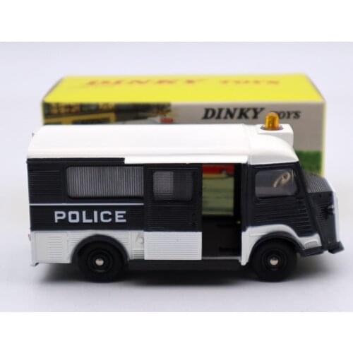 Atlas 1:43 Dinky Toys 566 Citroen CURRUS Car DE Police Secours Deicast Models Toys Car Limited Edition Collection Used