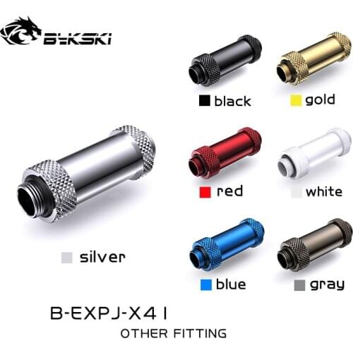 Bykski B-EXPJ-X Male To Male Fittings G1/4 GPU VGA Card SLI CF Fittings Extender 16-22 / 22-31 / 41-69mm Telescopic Adapter
