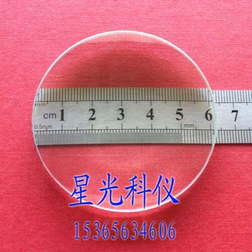 Diameter 62mm Focal Length 150mm Optical Glass Magnifying Glass Double Convex Lens
