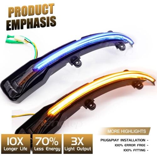 Dynamic LED Blinker Turn Signal Light Rear Review Amber For Audi Q5 SQ5 8R 2010 2014 2015 2016 2017 Q7 4L SQ7 Blue And Yellow