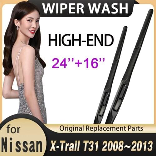 For Nissan X-Trail T31 2008~2013 2009 2010 2011 2012 X Trail Windscreen Windshield Wipers Car Accessories Car Wiper Blades
