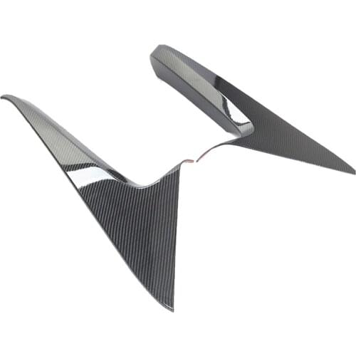 For Toyota RAV4 2020 2021 Rear Window Side Spoiler Canard Splitter Decorative Frame Trim