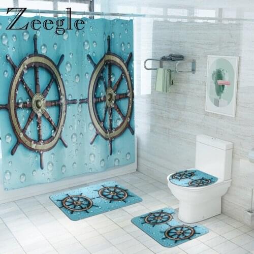 Simple Style Bathroom Carpet Toilet Seat Cover Floor Mat Bathroom Non-Slip Mat Set Bathroom Carpet Shower Room Foot Mat