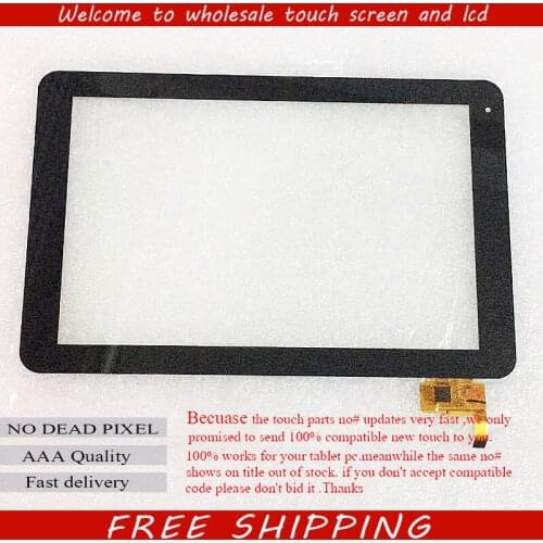 Original 10.1inch Replacement touch screen panel digitizer glass Raysens RS10F207_V1.1 RS10MD0350G2 black