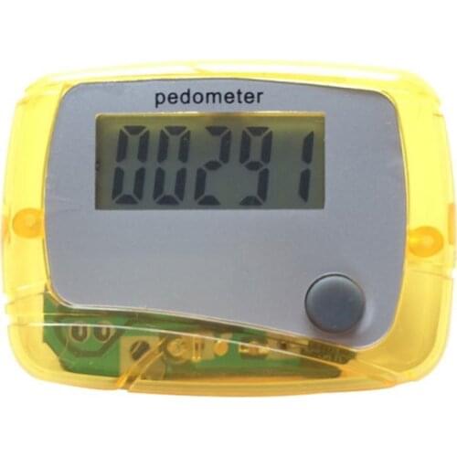 Portable Mini Digital LCD Pedometer Sports Walking Running Step Counter Meter