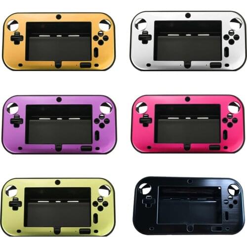Anti-Shock Aluminum Metal Hard Protective Case For Wii U Gamepad Box Cover Case Shell For WiiU Controller Accessories