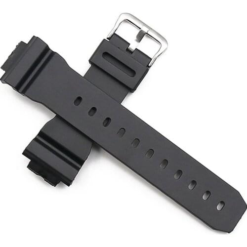 Watch accessories resin strap case pin buckle for Casio DW-6900 DW-6600 sports waterproof strap women men watch band