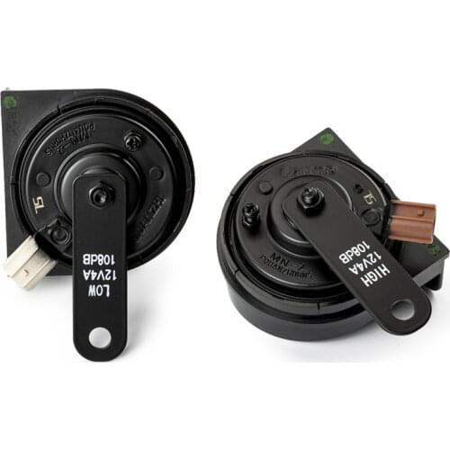 2PCS High Quality Low + High Tone Horns for Acura TSX RL for Honda Accord Replacement 38150SDBA02 38100SDBA02 38150SDBA01