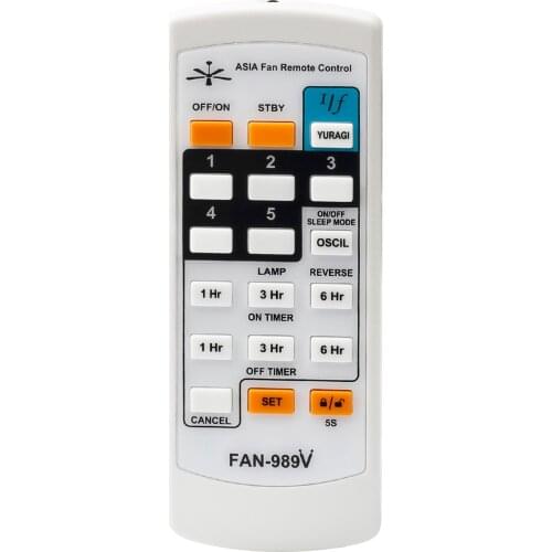 Universal Fan Remote Control Compatible For KDK Panasonic Elmark Winter Deka Monteair Pegency Wing