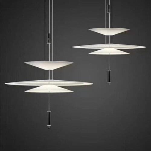 High quality Modern Acrylic LED Umbrella Pendant Light Dining Room Kitchen Light Designer Hanging Lamps Indoor Lighting
