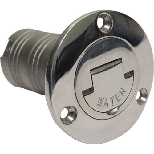 38mm 1-1/2 Inch Marine Hardware Stainless Steel Boat Deck Oil Fill Cap Water Hatch Filler Port Gas Fuel Tank Ports Accessories