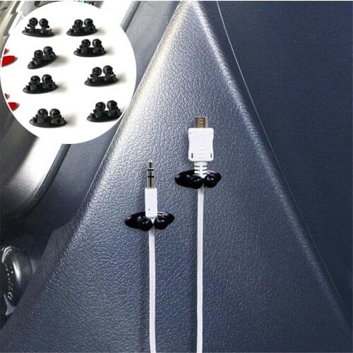 8pcs Car Wire Clip Stickers for Daewoo Matiz Nexia Nubira Sens Tosca Winstorm