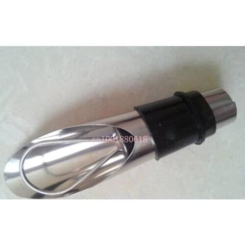 Free Shipping Stainless Steel Red Wine Pourer Wine Stopper Whlesale Wedding Supplies Gifts 300sets/lot