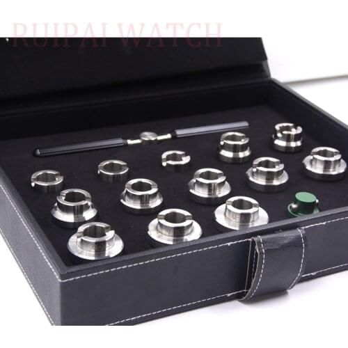 Watch Case Opening Die Set with Handle for Rlx Watch Cases - Includes 13 Sizes