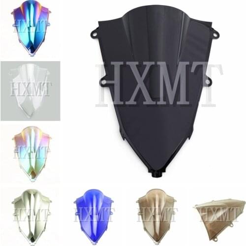 For Honda CBR650R CBR650 2019 2020 black Motorcycle Bike Windshield WindScreen Double Bubble screen CBR 650R CBR 650 R 19 20