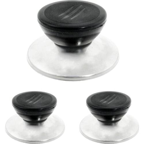 Hot Sale Cookware 3 Pieces Replacement Kettle Pot Lid Plastic Knob Black